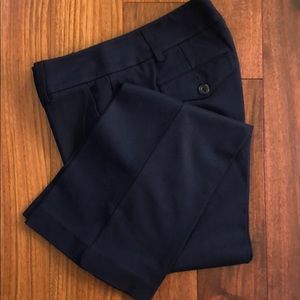 Cabi Navy Blue Knit Pants